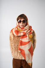 Cargar imagen en el visor de la galería, Maxi Pañuelo TARZILAS ORANGE

