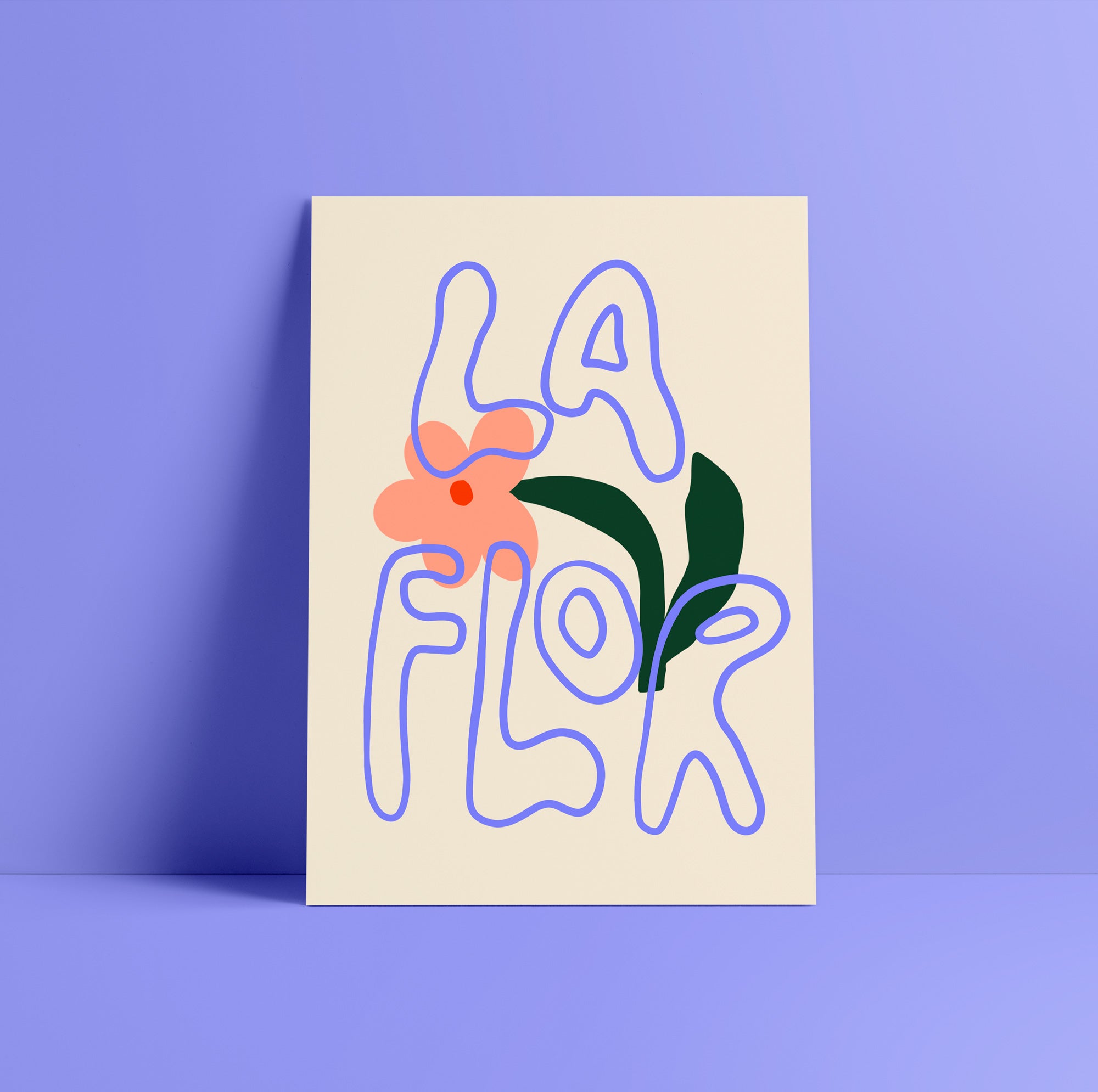 Print LA FLOR