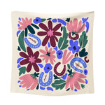 Cargar imagen en el visor de la galería, Maxi Pañuelo LUCKY FLOWERS CREAM
