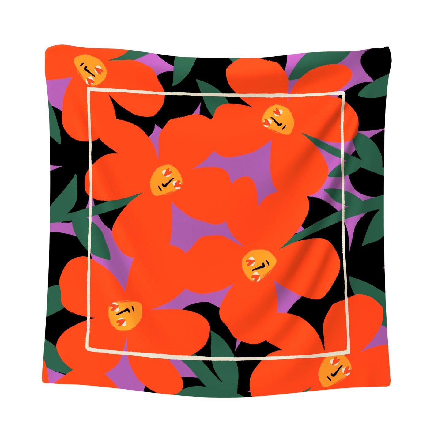 Pañuelo FLOWERS FOR LOVERS