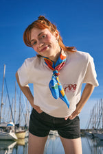 Cargar imagen en el visor de la galería, Pañuelo GOLDEN SEASON BLUE
