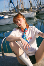 Cargar imagen en el visor de la galería, Pañuelo GOLDEN SEASON BLUE
