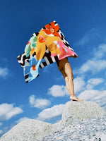 Cargar imagen en el visor de la galería, Pareo SPORTY FLOWERS
