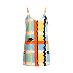 Load image into Gallery viewer, Vestido Playero ESCOCÉS BIRDS
