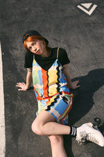 Load image into Gallery viewer, Vestido Playero ESCOCÉS BIRDS
